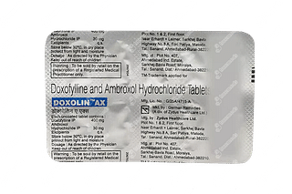 Doxolin Ax Tablet 10