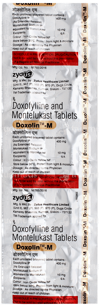 Doxolin M Tablet 10
