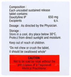 Doxoril 650 Tablet 10 Doxoril 650 Tablet 10