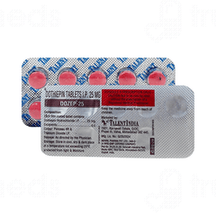 Dozep 25 MG Tablet 10