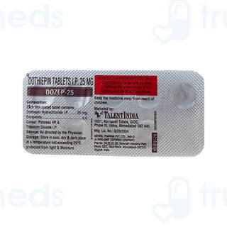 Dozep 25 MG Tablet 10