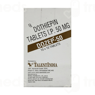 Dozep 50 MG Tablet 10