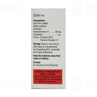 Dozep 50 MG Tablet 10