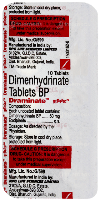Draminate Tablet 10