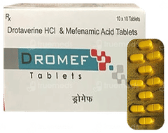 Dromef 80/250 Mg Tablet 10