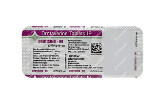 Drotikind 80 MG Tablet 10