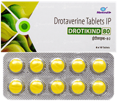 Drotikind 80 Tablet 10 Drotikind 80 Tablet 10