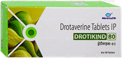 Drotikind 80 Tablet 10 Drotikind 80 Tablet 10