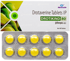 Drotikind 80 Tablet 10 Drotikind 80 Tablet 10