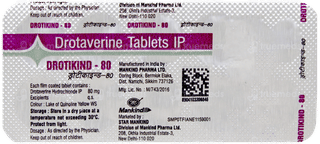 Drotikind 80 Tablet 10