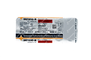 Drotikind M 80/250 MG Tablet 10