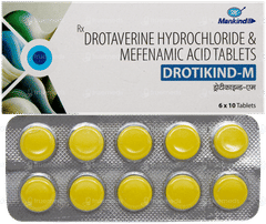 Drotikind M Tablet 10 Drotikind M Tablet 10