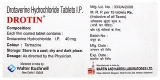 Drotin Tablet 15