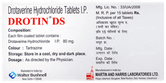Drotin Ds Tablet 15 Drotin Ds Tablet 15