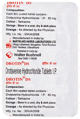 Drotin Ds Tablet 15