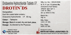 Drotin Ds Tablet 15 Drotin Ds Tablet 15