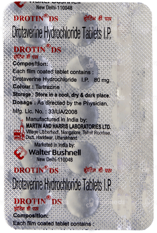 Drotin Ds Tablet 15