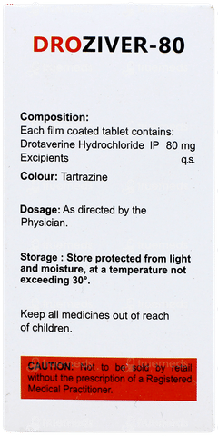 Droziver 80 Tablet 10