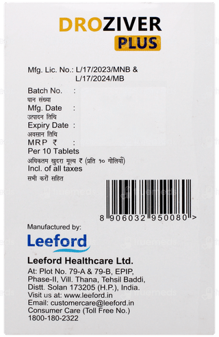 Droziver Plus Tablet 10