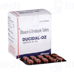 Ducidal Oz 200/500 MG Tablet 10 Ducidal Oz 200/500 MG Tablet 10