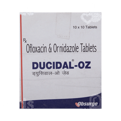 Ducidal Oz 200/500 MG Tablet 10 Ducidal Oz 200/500 MG Tablet 10
