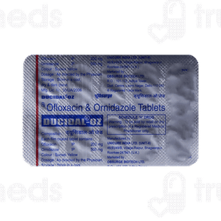 Ducidal Oz 200/500 MG Tablet 10