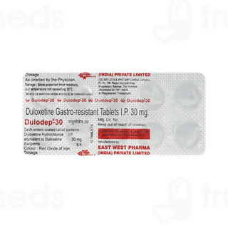 Dulodep 30 MG Tablet 10