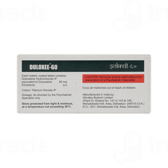 Duloxee 60 MG Tablet 10