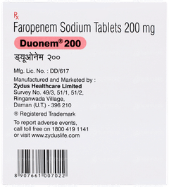 Duonem 200 Tablet 6 Duonem 200 Tablet 6
