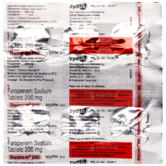 Duonem 200 Tablet 6 Duonem 200 Tablet 6