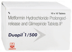 Duopil 1/500 Tablet 10 Duopil 1/500 Tablet 10