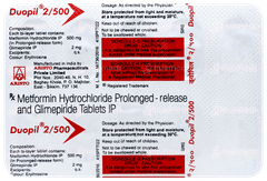 Duopil 2/500 Tablet 10 Duopil 2/500 Tablet 10