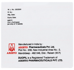 Duopil Hs 2/850 Tablet 10 Duopil Hs 2/850 Tablet 10