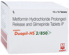 Duopil Hs 2/850 Tablet 10 Duopil Hs 2/850 Tablet 10