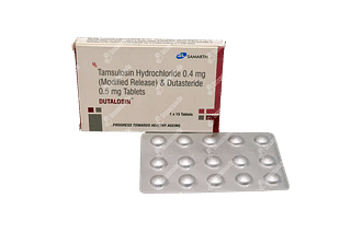 Dutalosin 0.4/0.5 MG Tablet 15