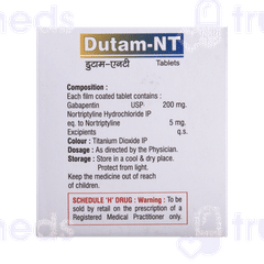 Dutam Nt 200/5 MG Tablet 10