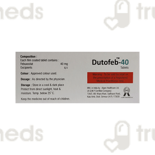 Dutofeb 40 Tablet 10