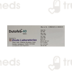 Dutofeb 40 Tablet 10