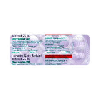 Duvanta 20 MG Tablet 10