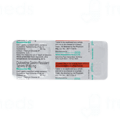 Duvanta 60 MG Tablet 10