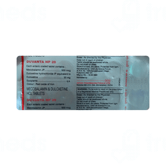 Duvanta Np 20/0.5 MG Tablet 10