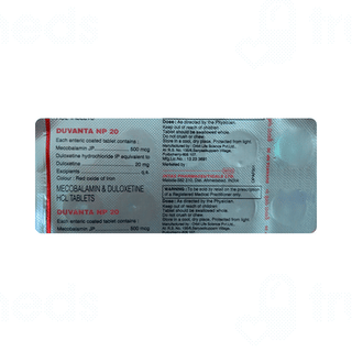 Duvanta Np 20/0.5 MG Tablet 10