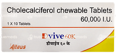 Dvive 60k Chewable Tablet 10