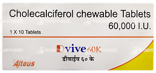 Dvive 60k Chewable Tablet 10