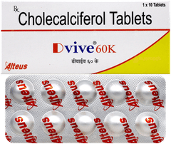 Dvive 60K Chewable Tablet 10