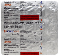 Dvive Cal Tablet 15 Dvive Cal Tablet 15
