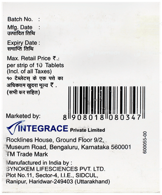 Dycerin Gm Tablet 10