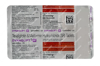 Dynaglipt M 20/500 MG Tablet Sr 10