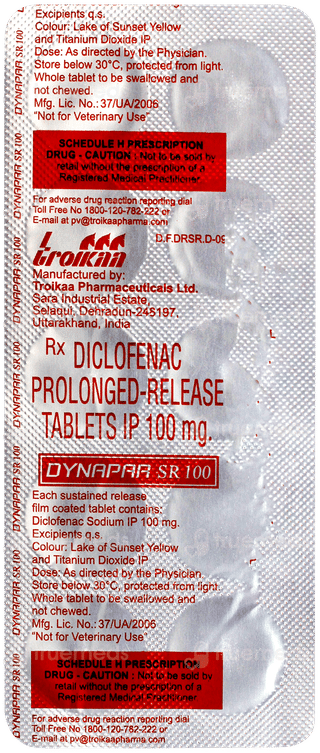 Dynapar Sr 100 Tablet 10