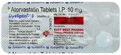 Dysliptin 10 Tablet 10
